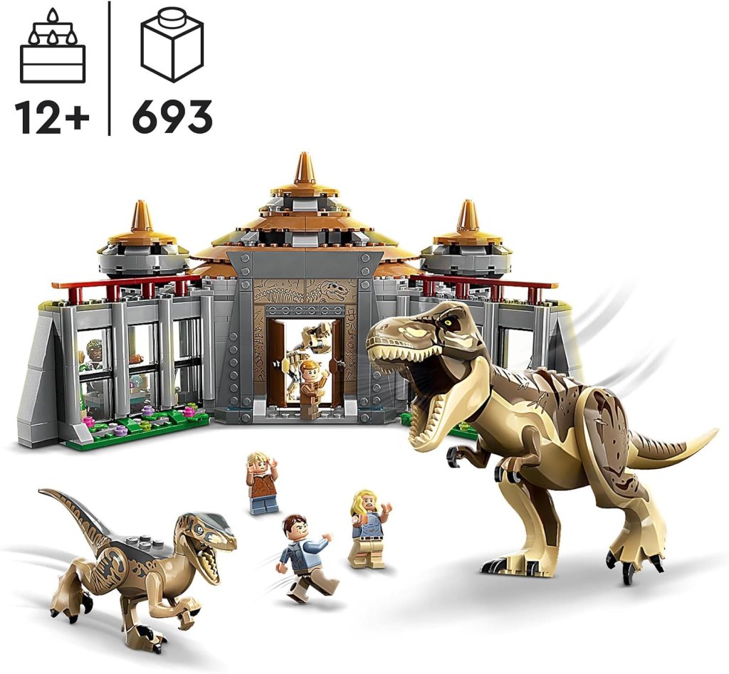 Alquiler sets de Lego 76961 Centro de Visitantes: T. rex y Ataque del Raptor