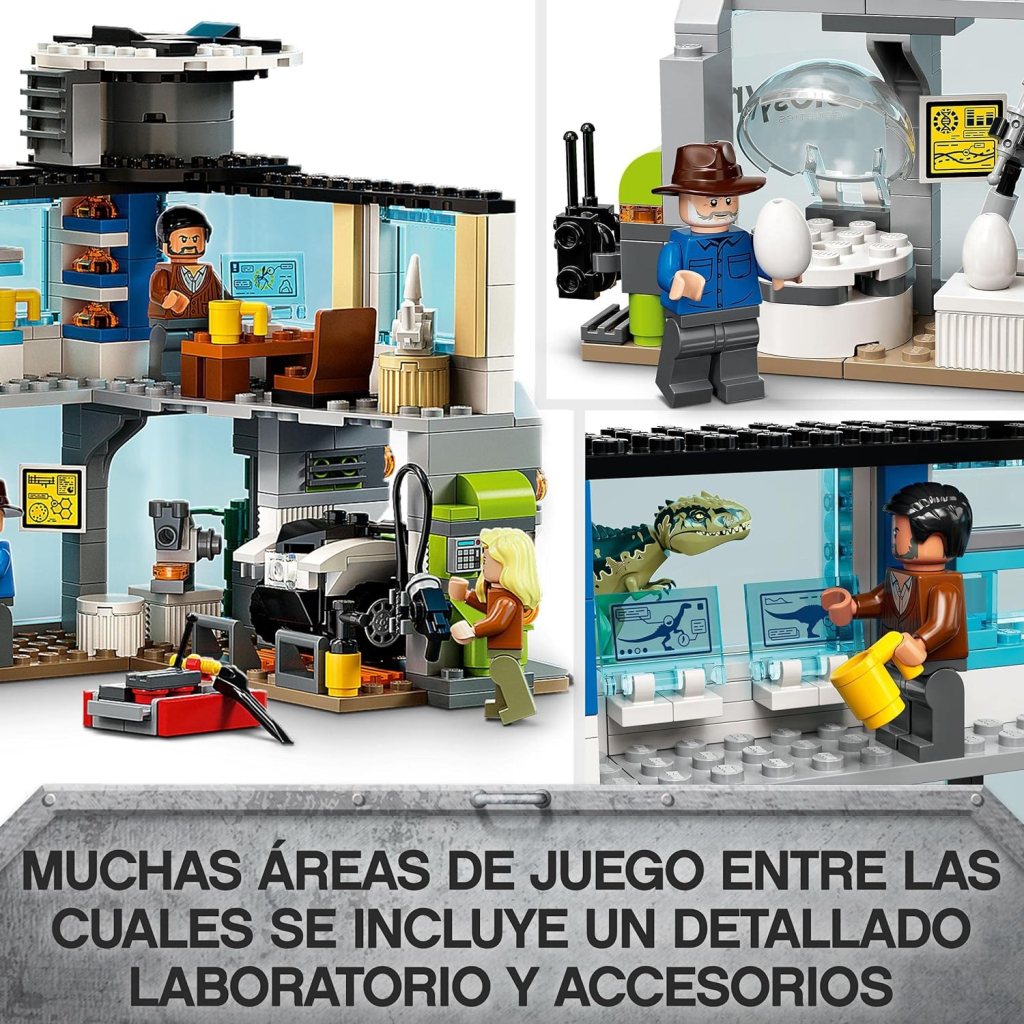 Alquiler sets de Lego 76949 Ataque del Giganotosaurio y el Therizinosaurio