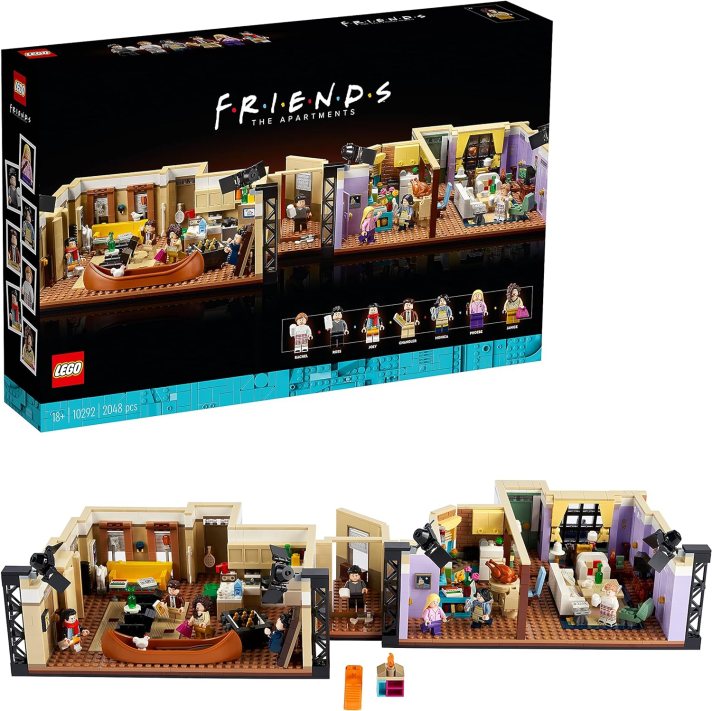 Alquiler sets de Lego 10292 Apartamentos de Friends